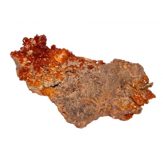 vanadinite on barite 