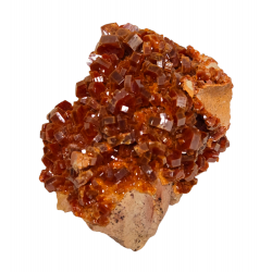 vanadinite on barite 