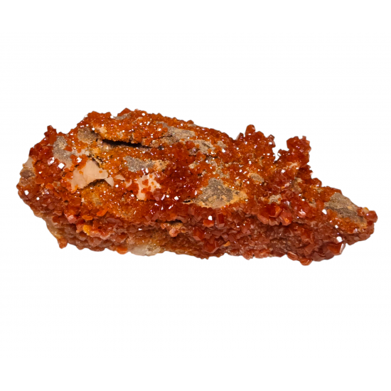 vanadinite on barite 