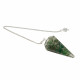 orgonite pendulum green aventurine
