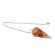 orgonite pendulum carnelian