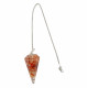 orgonite pendulum carnelian