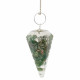 orgonite pendulum green aventurine
