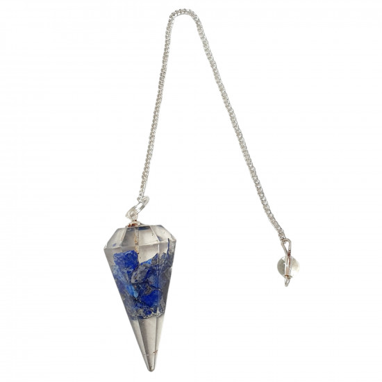 orgonite pendulum lapis lazuli