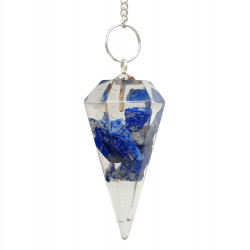 orgonite pendulum lapis lazuli