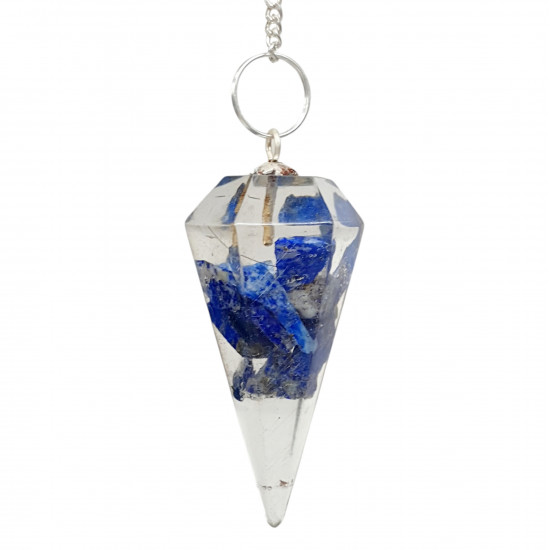 orgonite pendulum lapis lazuli