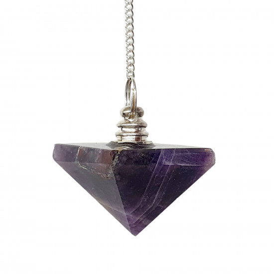 pyramid amethyst pendulum