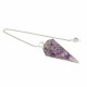 orgonite pendulum amethyst