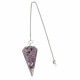 orgonite pendulum amethyst