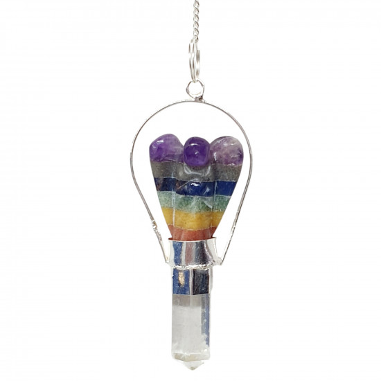 7 chakras angel pendulum