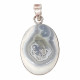 pendant agate silver