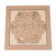 7 Chakras Engraved Stone with Wooden Box