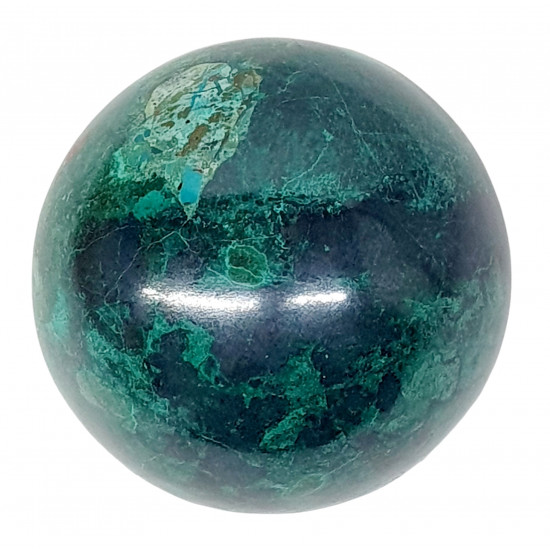 Chrysocolla sphere