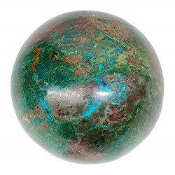 Chrysocolla sphere