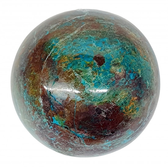Chrysocolla sphere