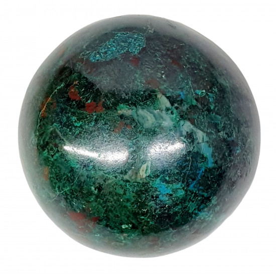 Chrysocolla sphere