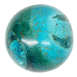 Chrysocolla sphere