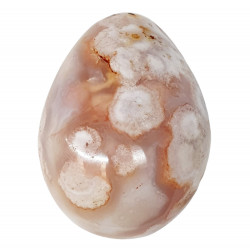 Flower agate egg