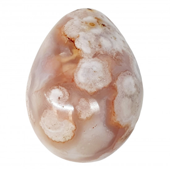 Flower agate egg