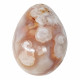 Flower agate egg