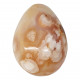 Flower agate egg