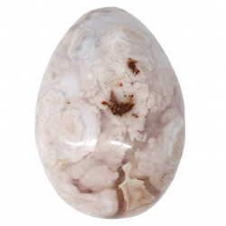 Flower agate egg