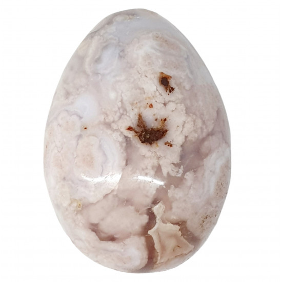 Flower agate egg