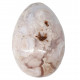 Flower agate egg