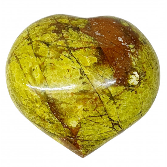 Green opal heart