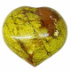 Green opal heart