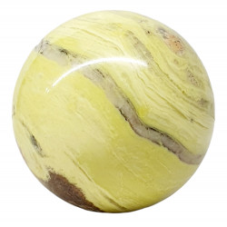yellow serpentine sphere