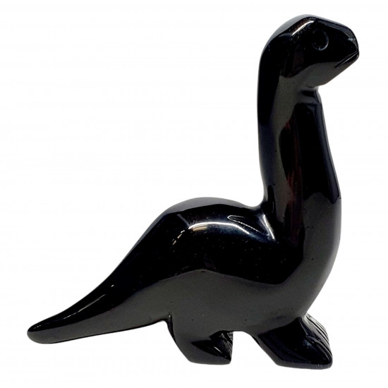 Dinosaur diplodocus black onyx