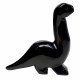 Dinosaur diplodocus black onyx