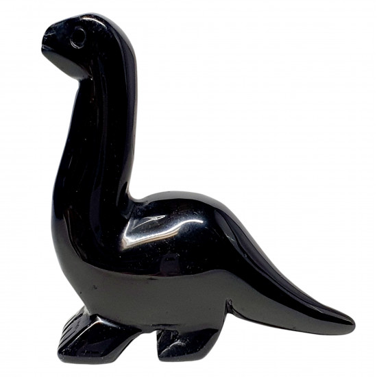 Dinosaur diplodocus black onyx