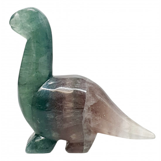 Dinosaur diplodocus fluorite