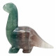 Dinosaur diplodocus fluorite