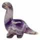Dinosaur diplodocus amethyst