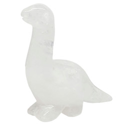 Dinosaur diplodocus quartz