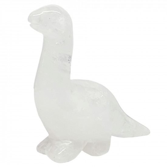 Dinosaur diplodocus quartz