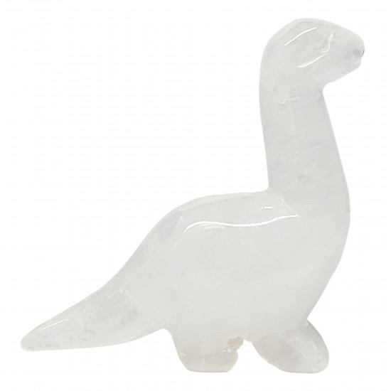 Dinosaur diplodocus quartz