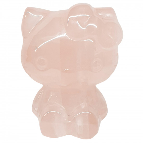 hello kitty rose quartz 4 inch