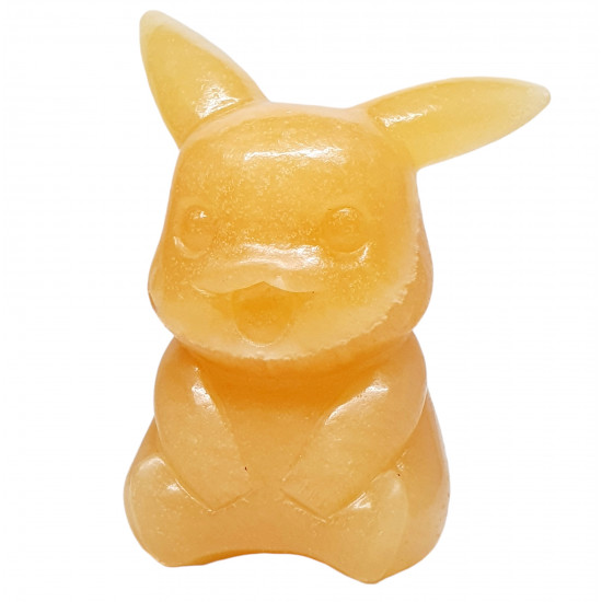 pikachu orange calcite pokemon 4 Inch