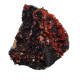 vanadinite on barite and goethite