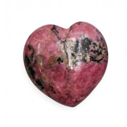 Mini Rhodonite heart