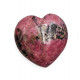 Mini Rhodonite heart