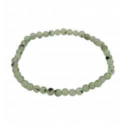 Prehnite And Epidote Bracelet 4mm