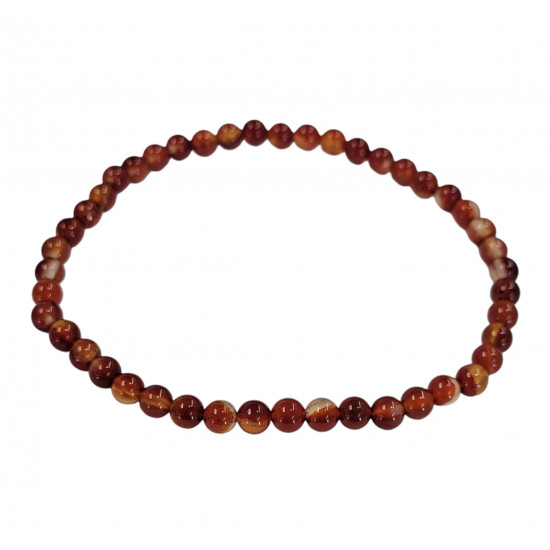 Carnelian Bracelet 4mm