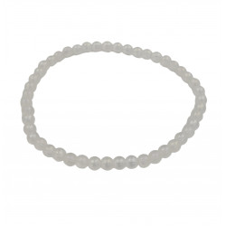 frosted quartz Bracelet 4mm