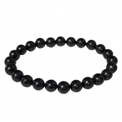bracelet jais 8mm