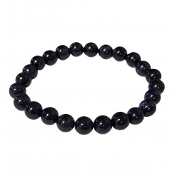 Blue Goldstone bracelet 8mm